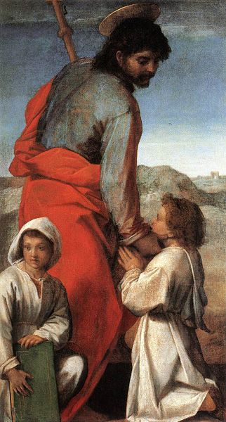 Andrea del Sarto: San Jacopo con due fanciulli