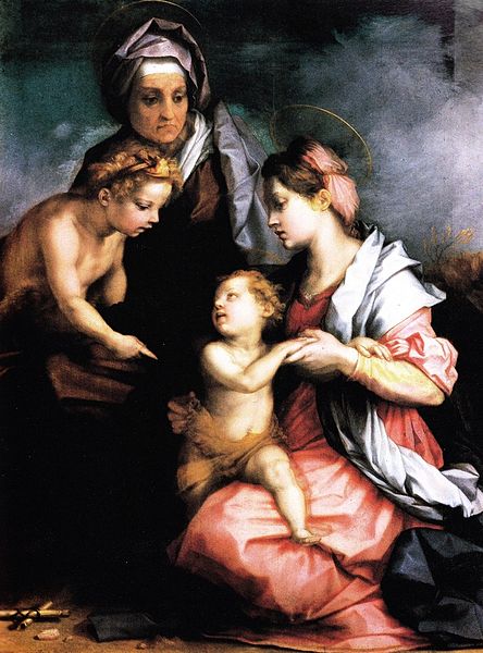 Andrea del Sarto: Sacra Famiglia Medici