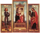 Trittico della Madonna col Bambino tra i santi Giorgio e Giacomo