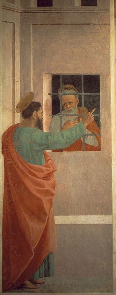 Filippino Lippi: San Pietro in carcere visitato da san Paolo