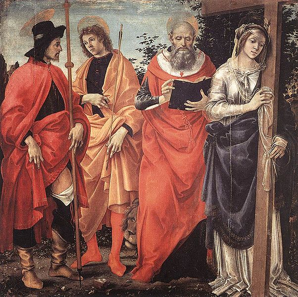 Filippino Lippi:  Pala Magrini (Lucca)