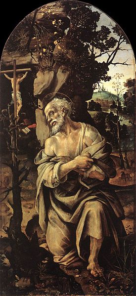 Filippino Lippi: San Girolamo (Uffizi)