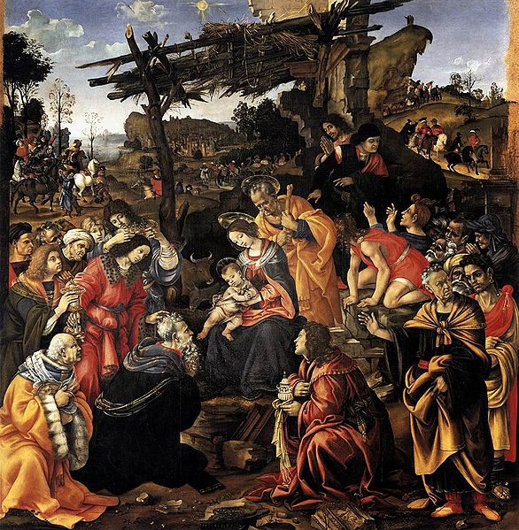 Filippino Lippi: Adorazione dei Magi