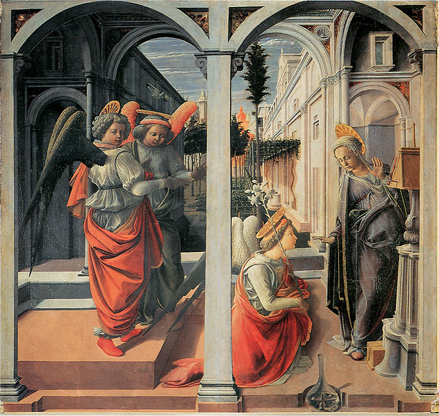 Filippo Lippi: Annunciazione Martelli