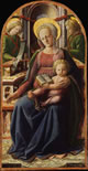 Trittico della Madonna con Gesù Bambino e i quattro Dottori della Chiesa