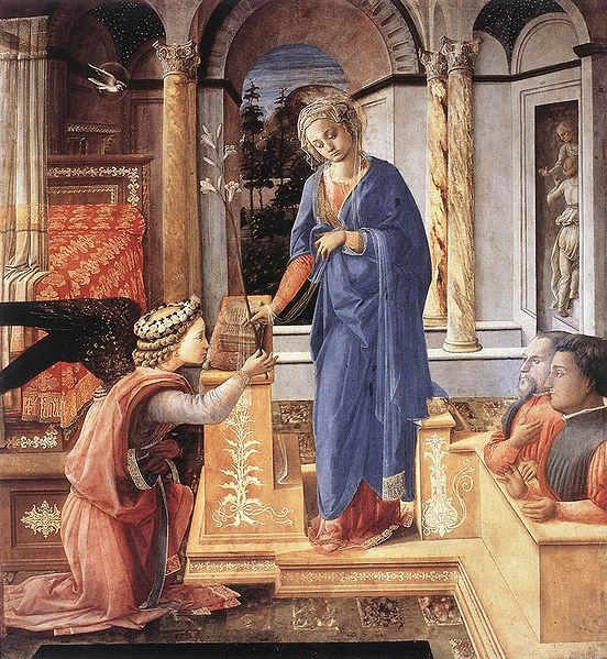 Filippo Lippi: Annunciazione (Palazzo Barberini)