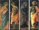 Vergine Annunziata, Angelo Annunziante, sant'Antonio Abate e san Giovanni Battista