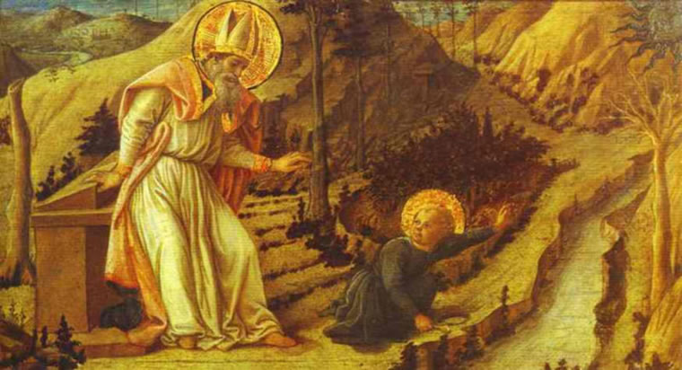 Filippo Lippi: La Visione di sant'Agostino