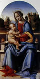 Madonna col Bambino, in trono