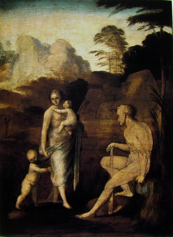 Fra' Bartolomeo: Adamo ed Eva con Caino e Abele