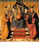 Madonna in trono col Bambino e santi,