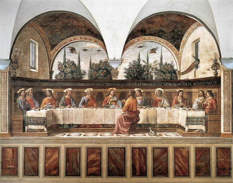 Domenico Ghirlandaio: Ultima cena (Convento di San Marco)