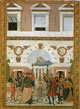 Pinturicchio - Guarigione del cieco (1473)