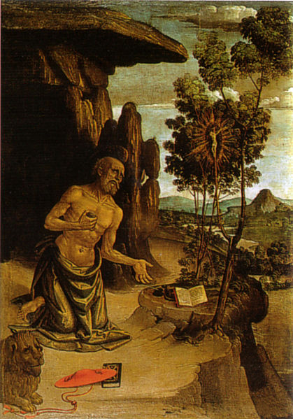 Pinturicchio: San Girolamo nel deserto