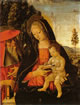 Madonna col Bambino scrivente e san Girolamo