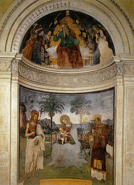 Pinturicchio: Cappella del vescovo Eroli