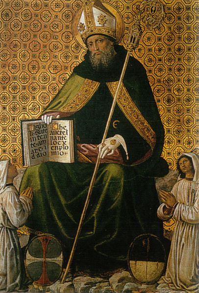Pinturicchio: Sant'Agostino tra i flagellanti