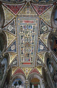 Libreria Piccolomini, 1502-1507/1508, serie di affreschi, Duomo di Siena.