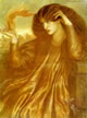 Dipinti di Dante Gabriel Rossetti: La donna della fiamma