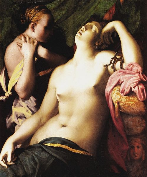 Rosso Fiorentino: Morte di Cleopatra (Braunschweig)