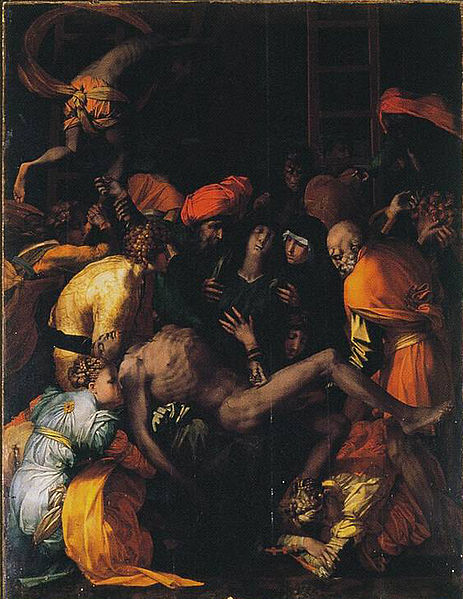 Rosso Fiorentino: Compianto sul Cristo deposto (Sansepolcro)