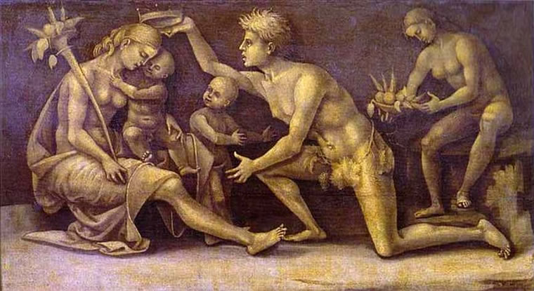 Luca Signorelli: Allegoria della Fertilità e dell'Abbondanza