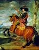il conte olivares a cavallo