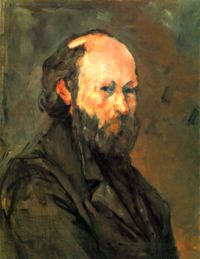 Paul Cezanne autoritratto del 1880
