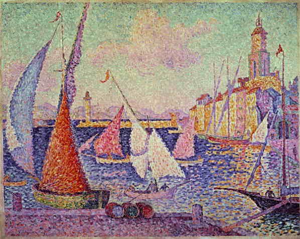 Biografia di Paul Signac: Le port de Saint-Tropez