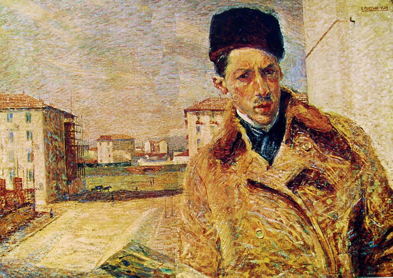 Autoritratto di Umberto Boccioni