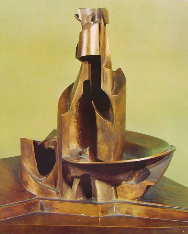 Umberto Boccioni: Sviluppo di una bottiglia nello spazio