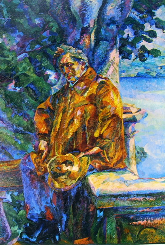 Umberto Boccioni: Ritratto del Maestro Ferruccio Busoni