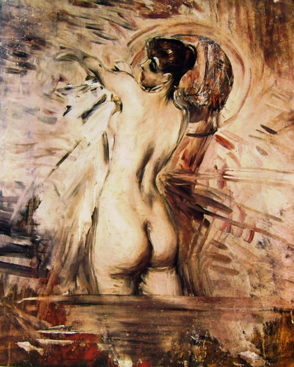 Giovanni Boldini: La bella alla Toeletta