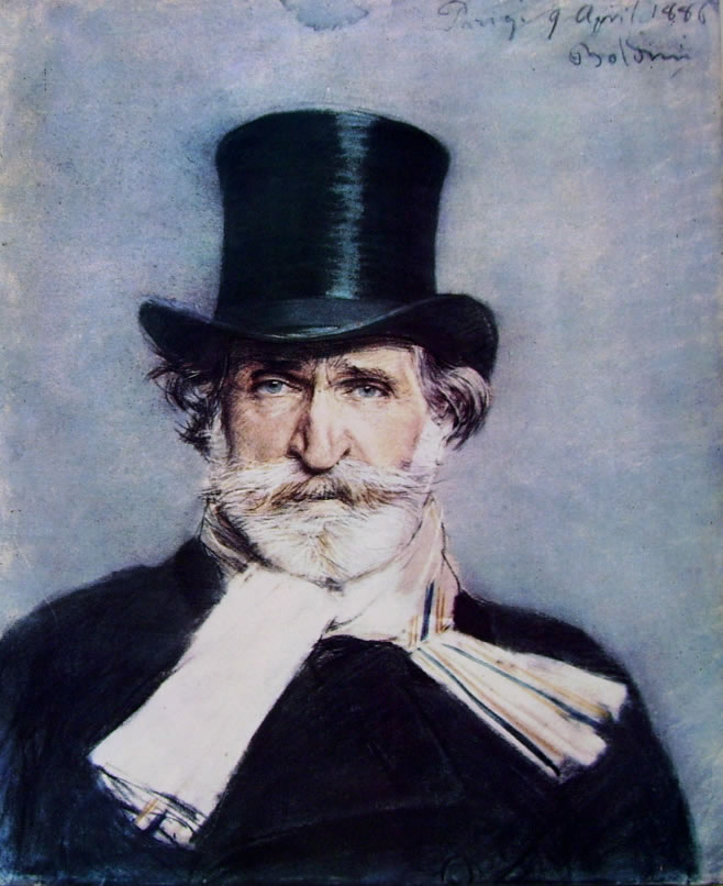 Giovanni Boldini: Ritratto di Giuseppe Verdi