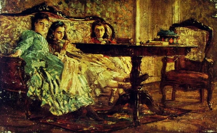 Giovanni Boldini: Ritratto delle sorelle Laskaraki