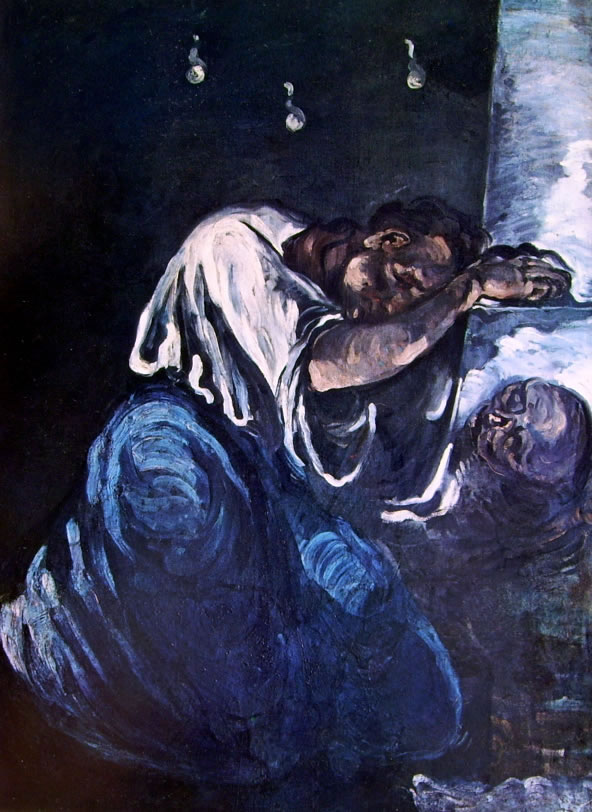 Paul Cezanne: Il dolore, o Maddalena (Louvre)