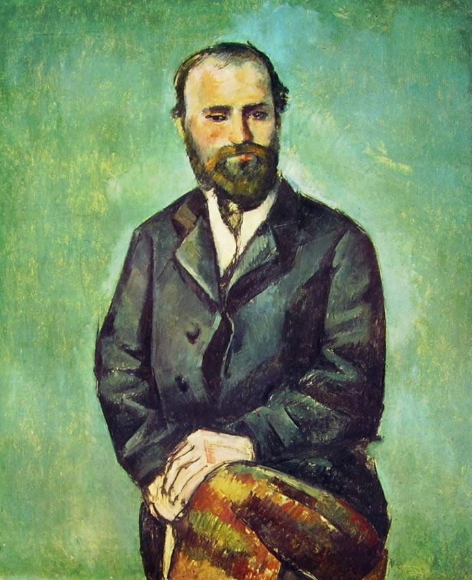 Paul Cezanne: Uomo seduto (Basilea)