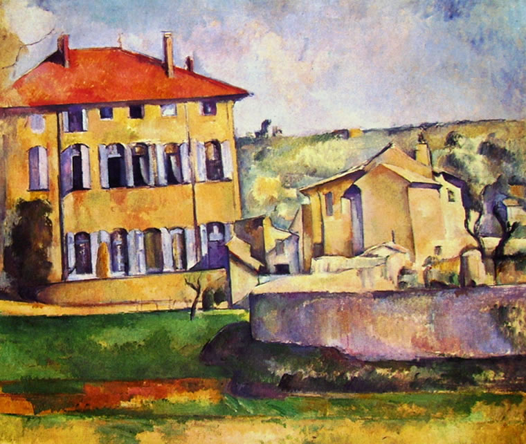 Paul Cezanne: Casa e fattoria del Jas de Bouffan