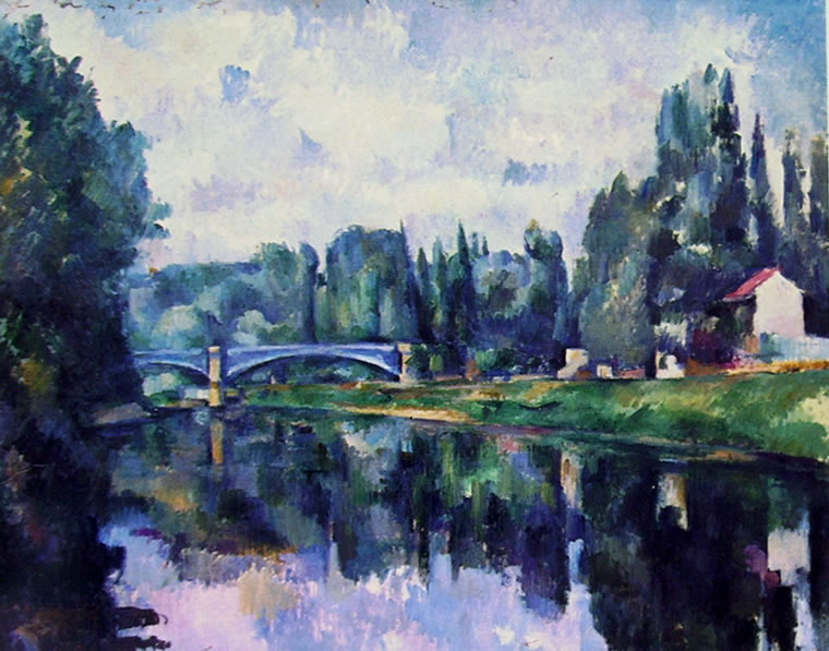 Paul Cezanne: Ponte sulla Marna a Creteil