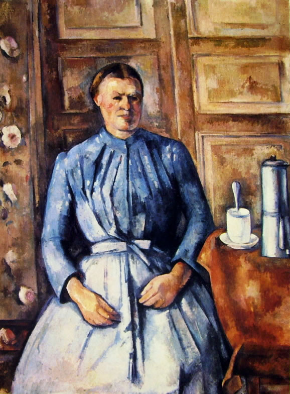 Paul Cezanne: Donna con caffettiera