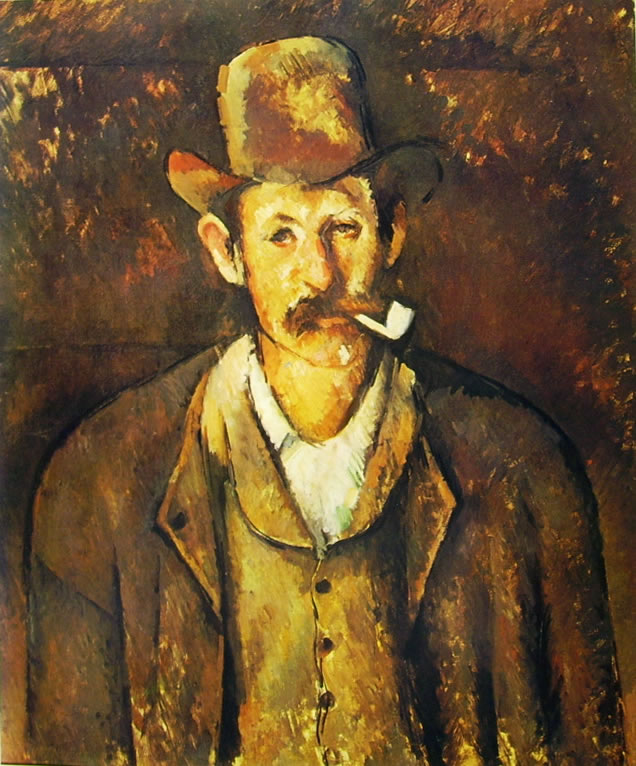 Paul Cezanne: Uomo con pipa (Londra)