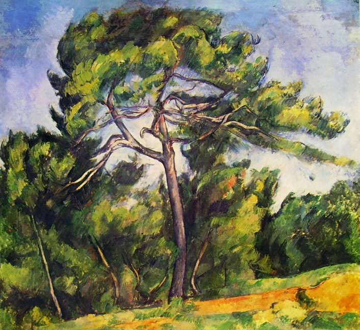 Paul Cezanne: Il grande pino (San Paolo)