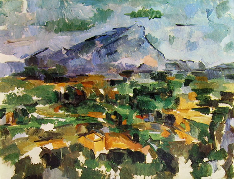 Paul Cezanne: La montagna Sainte Victoire