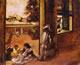 Bambini seduti sulla soglia di una casa, 60 x 75 cm.