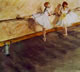 Due ballerine alla barra, 74 x 80, Metropolitan Museum, New York, N. Y.