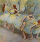 Ballerine fra le quinte, 65 x 70 cm., City Art Museum