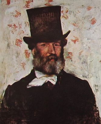 Degas: Ritratto di Leopold Levert