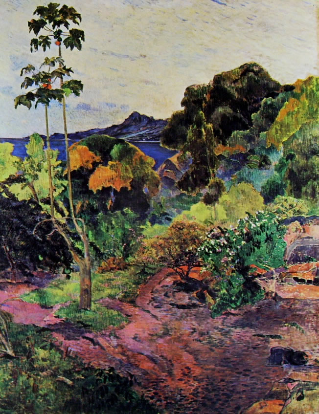 Gauguin: Vegetazione tropicale