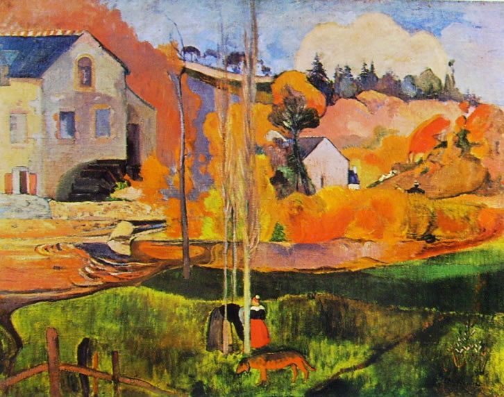 Gauguin: Il Mulino David a Pont-Aven