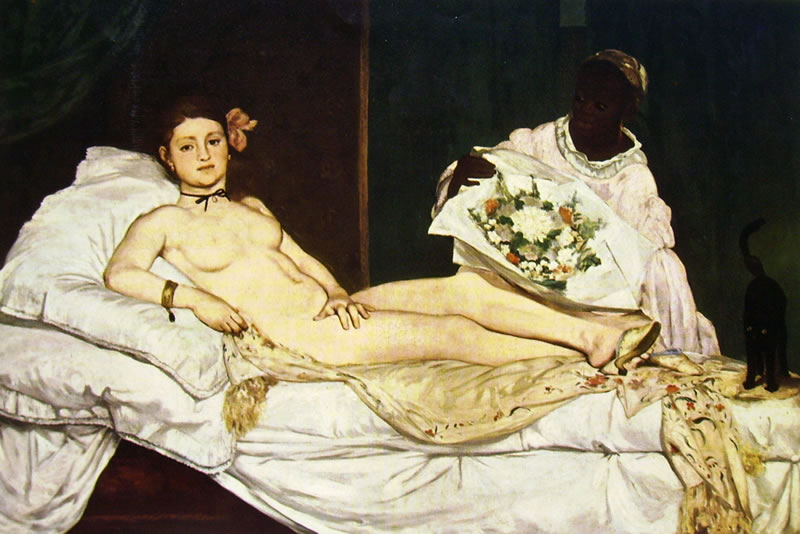 Edouard Manet: Olimpya (Museo d'Orsay)